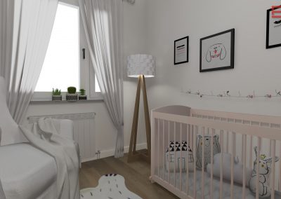 Projekt pokoju dla niemowlaka